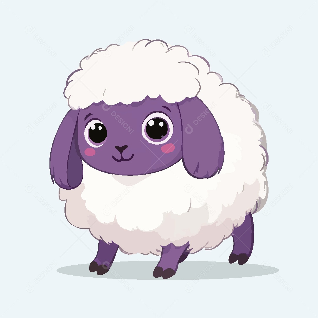 Ovelha Animal Ilustração Vetor EPS