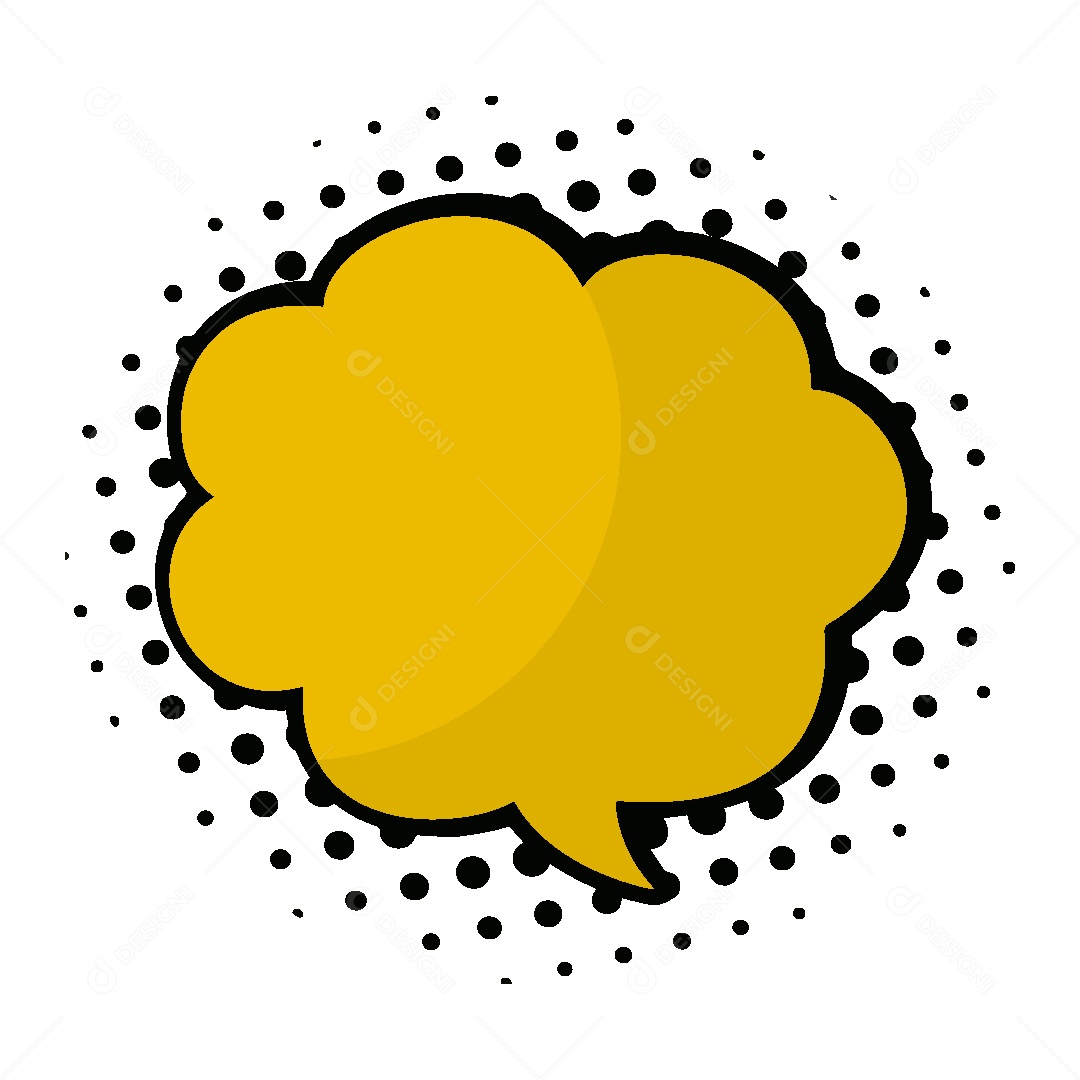 Bolhas de Falas de Quadrinhos Ilustração Vetor EPS