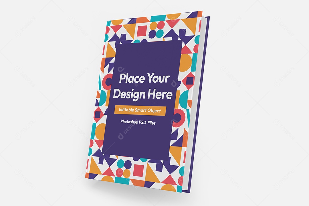 Livro Mockup PSD Editável