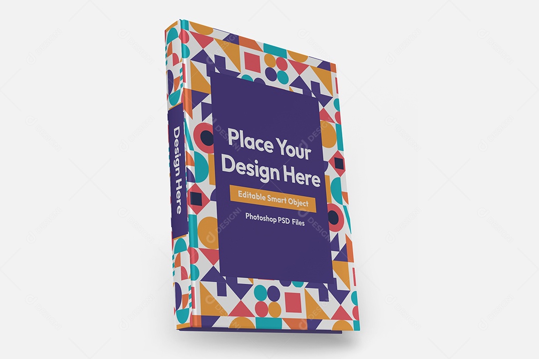 Livro Mockup PSD Editável