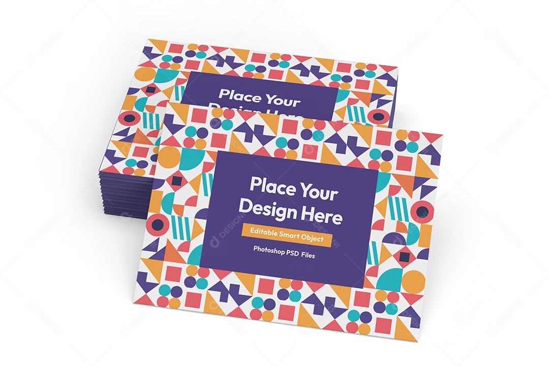 Caixa Mockup PSD Editável