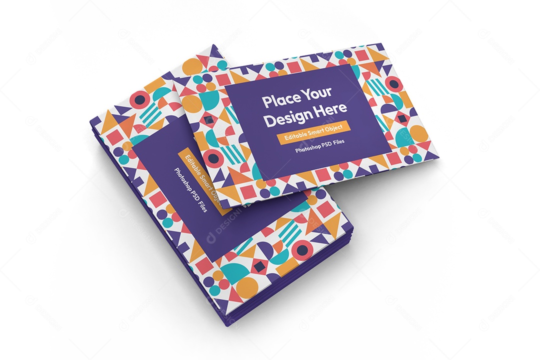 Cartões de Visita Mockup Mão Mulher PSD