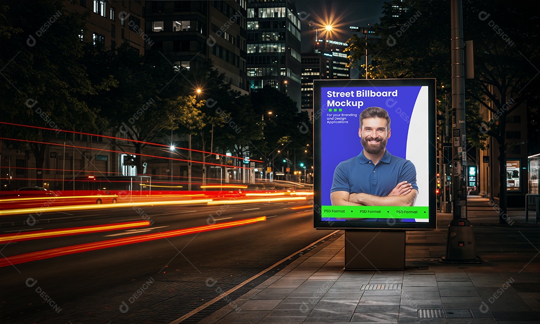 Publicitário PSD Editável Mockup