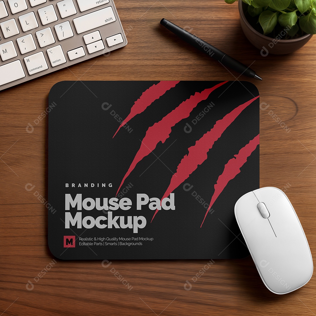 Base Para Mouse PSD Editável Mockup