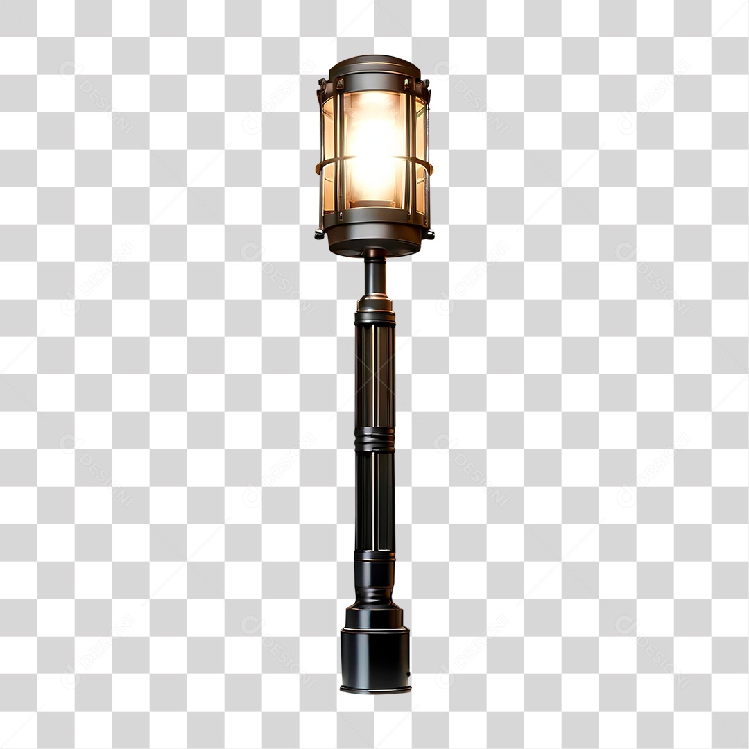 Poste de Luz PNG Transparente