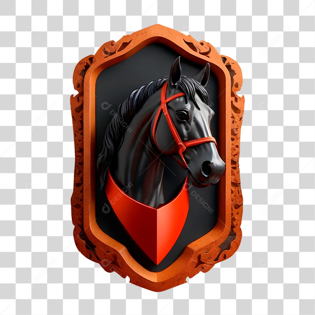 Cavalo de Madeira PNG Transparente