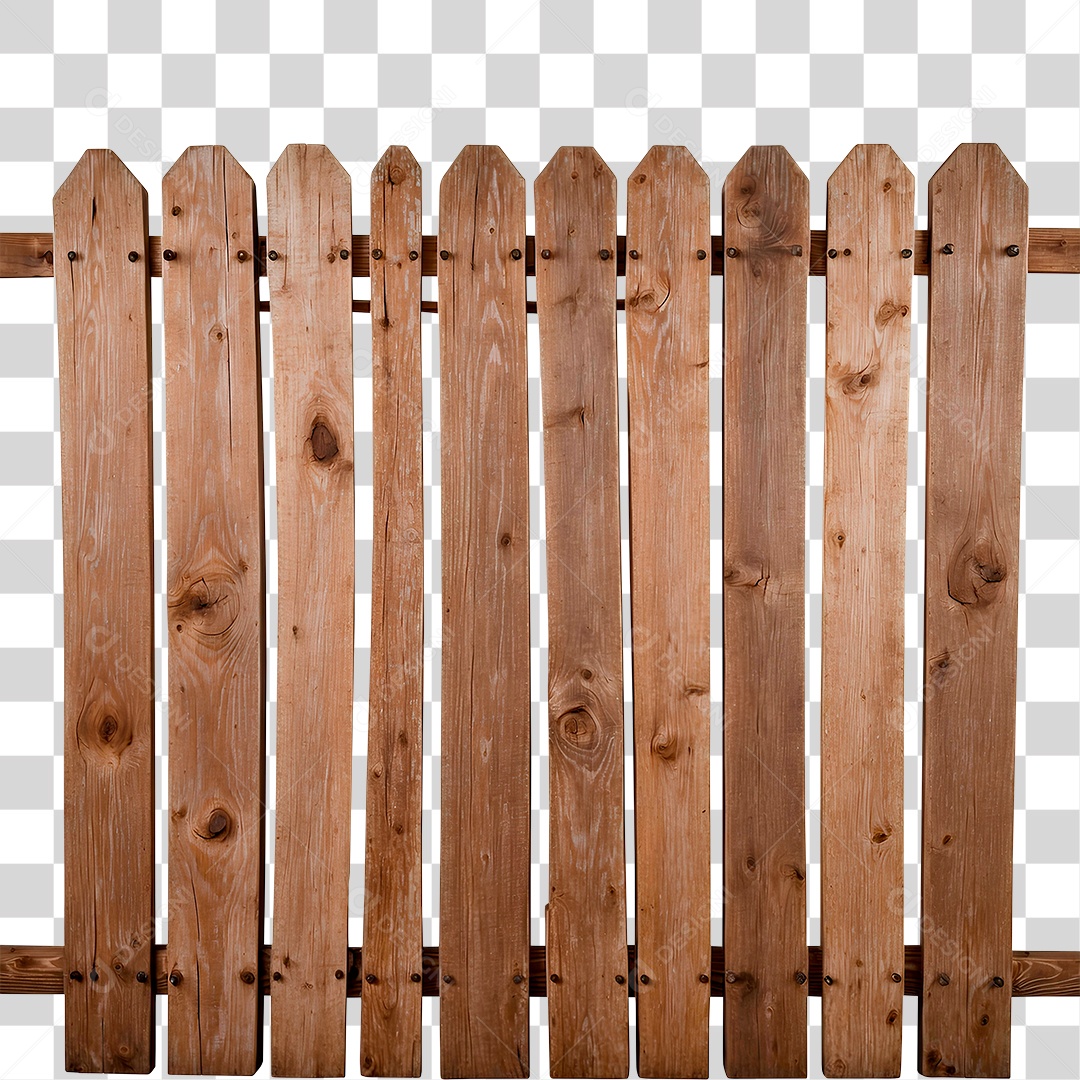 Cerca de Madeira PNG Transparente