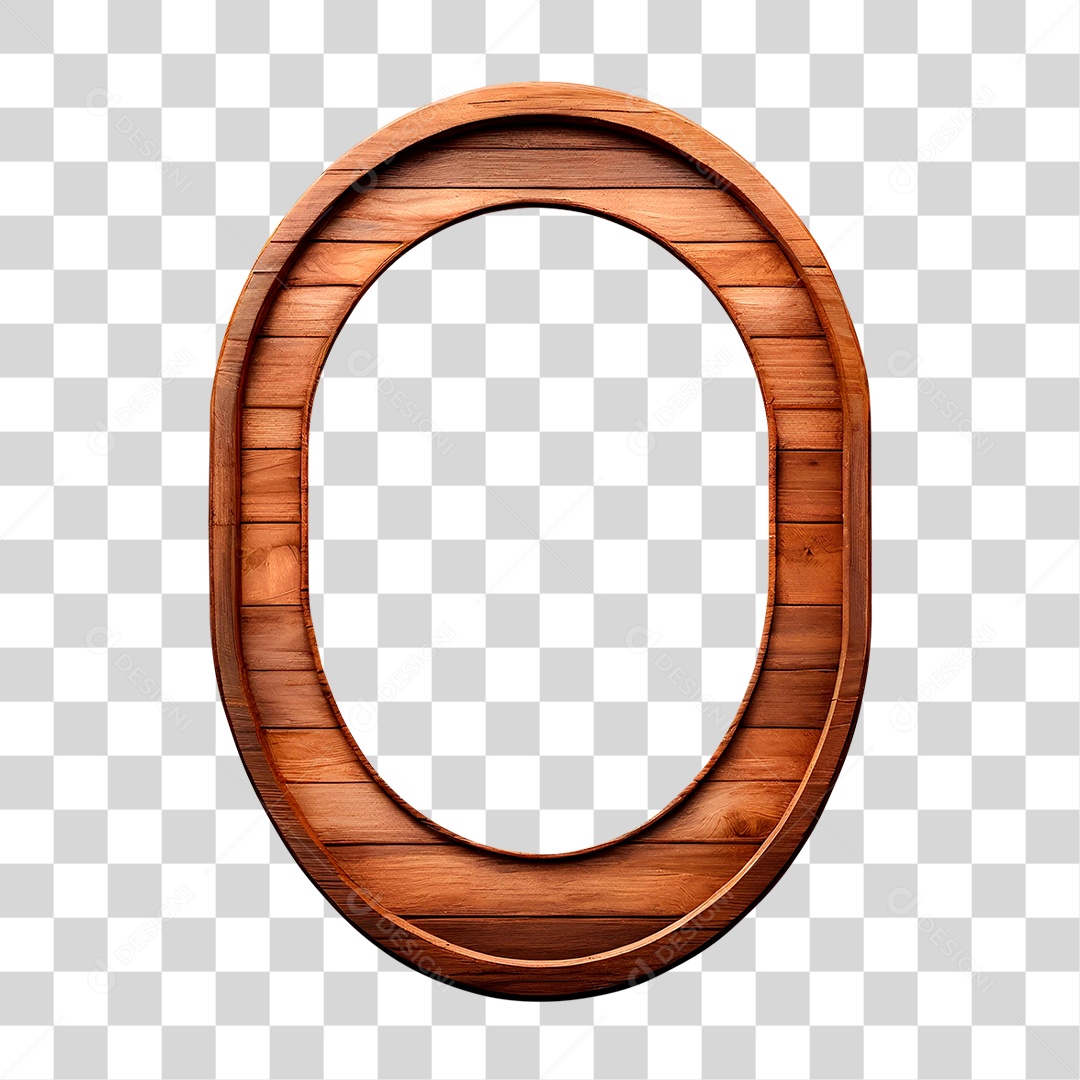 Painel de Madeira PNG Transparente