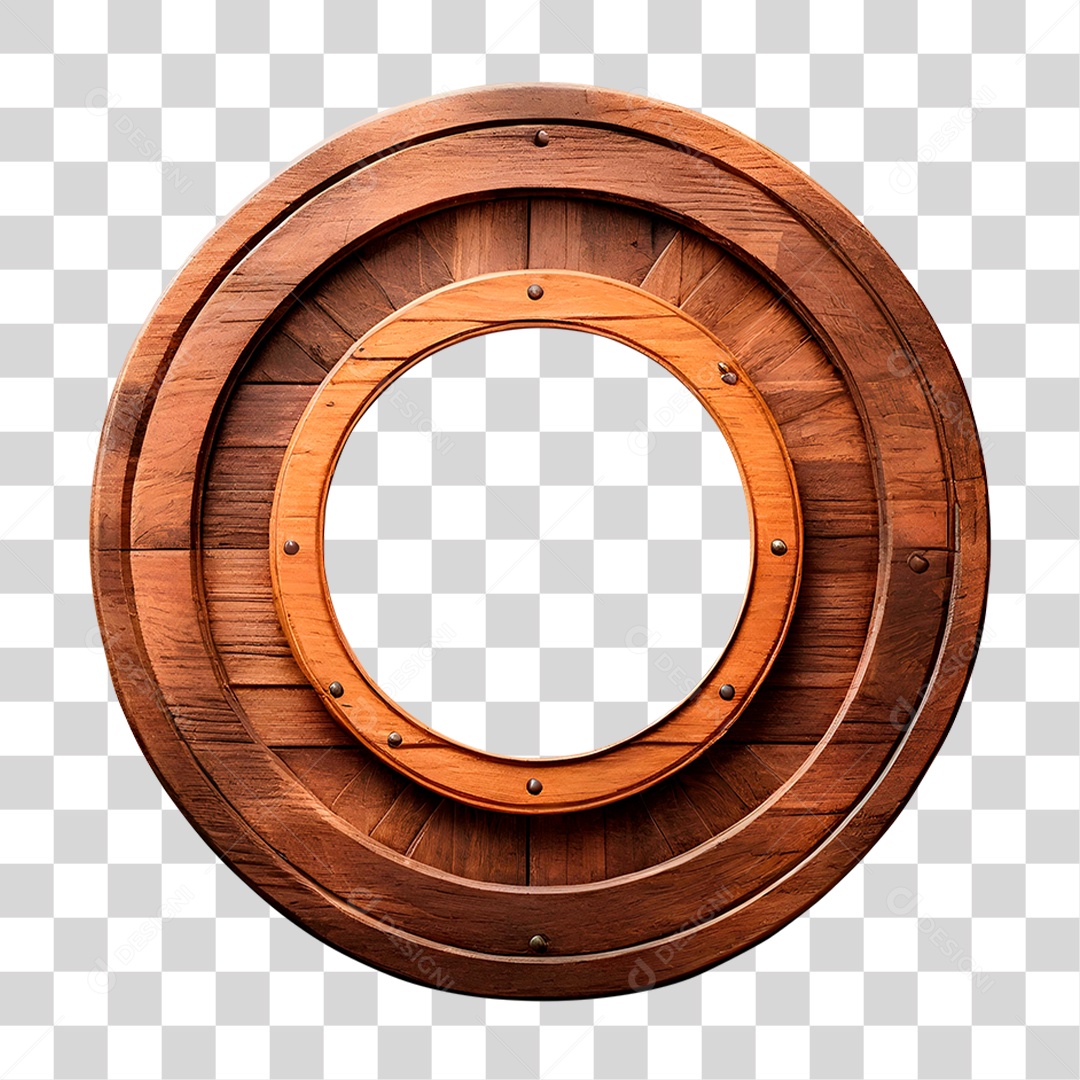 Painel de Madeira PNG Transparente