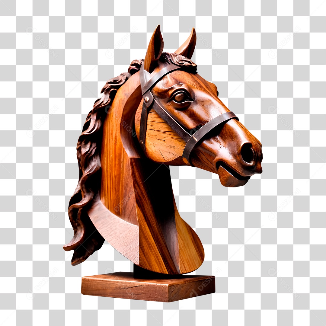 Cavalo de Madeira PNG Transparente