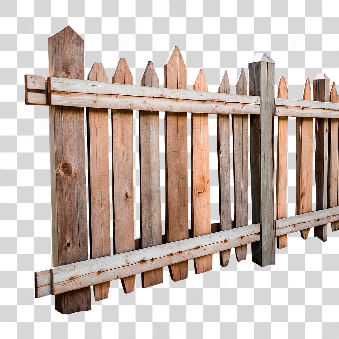 Cerca de Madeira PNG Transparente