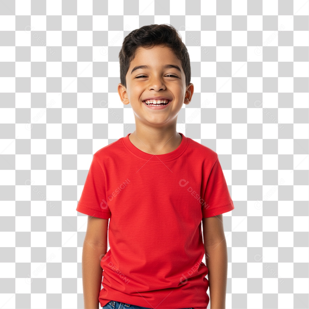 Criança Fazendo Pose para Fotos PNG Transparente