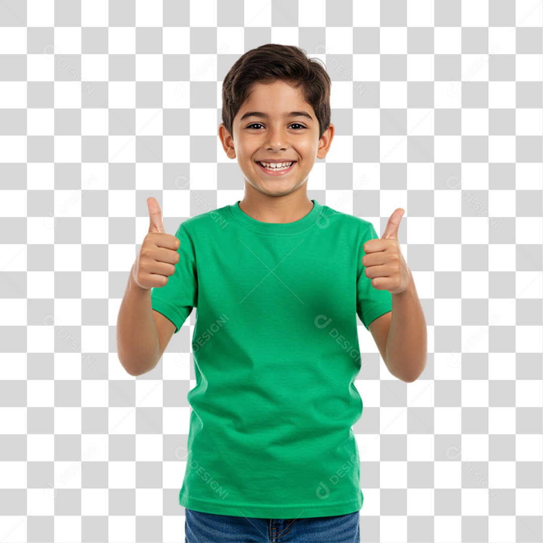 Criança Fazendo Pose para Fotos PNG Transparente