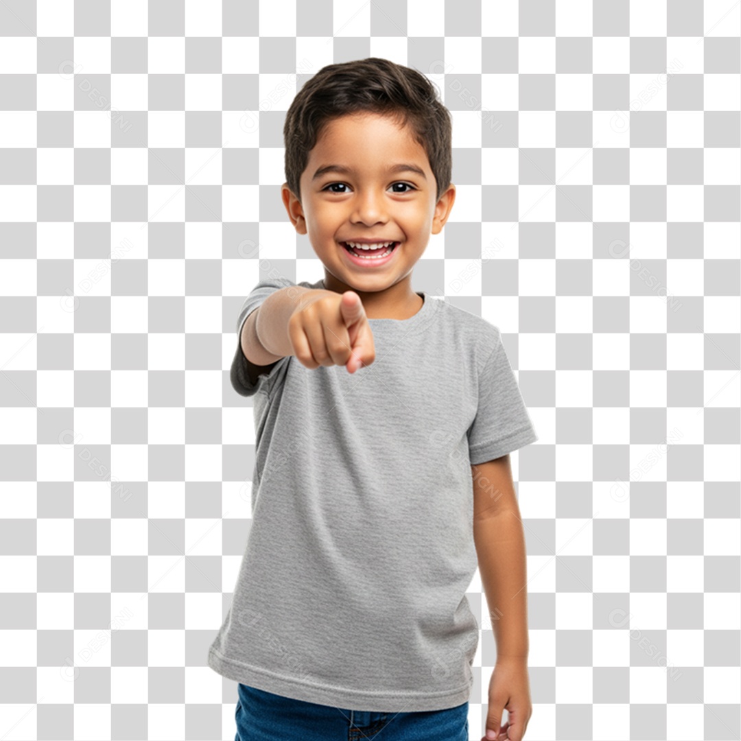 Criança Fazendo Pose para Fotos PNG Transparente