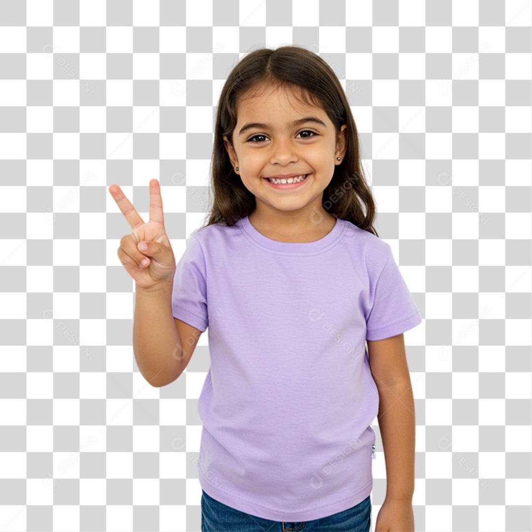 Criança Fazendo Pose para Fotos PNG Transparente