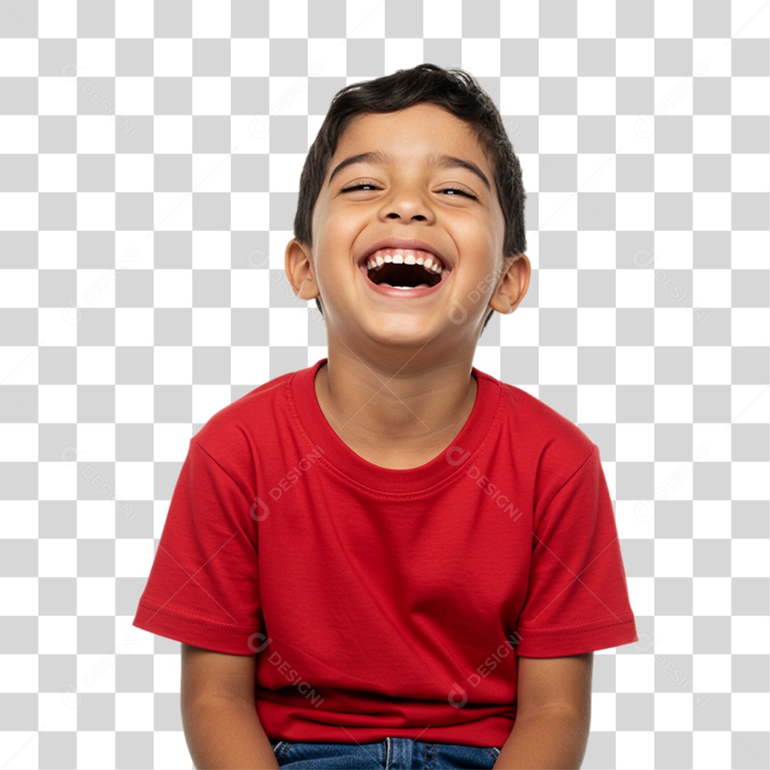 Criança Fazendo Pose para Fotos PNG Transparente