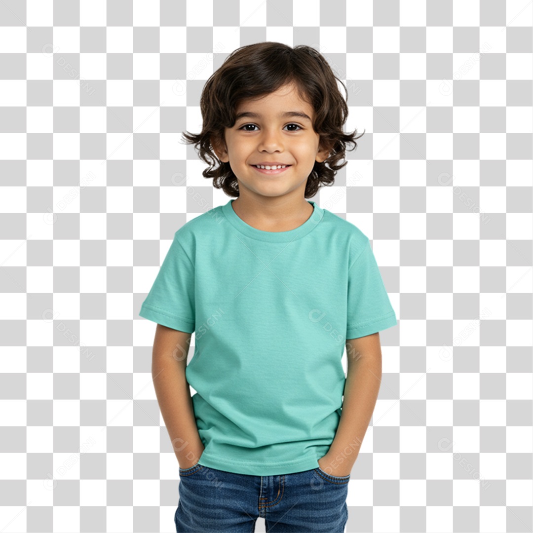 Criança Fazendo Pose para Fotos PNG Transparente