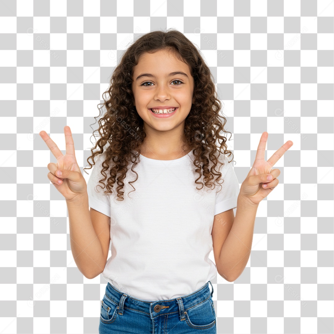 Criança Fazendo Pose para Fotos PNG Transparente