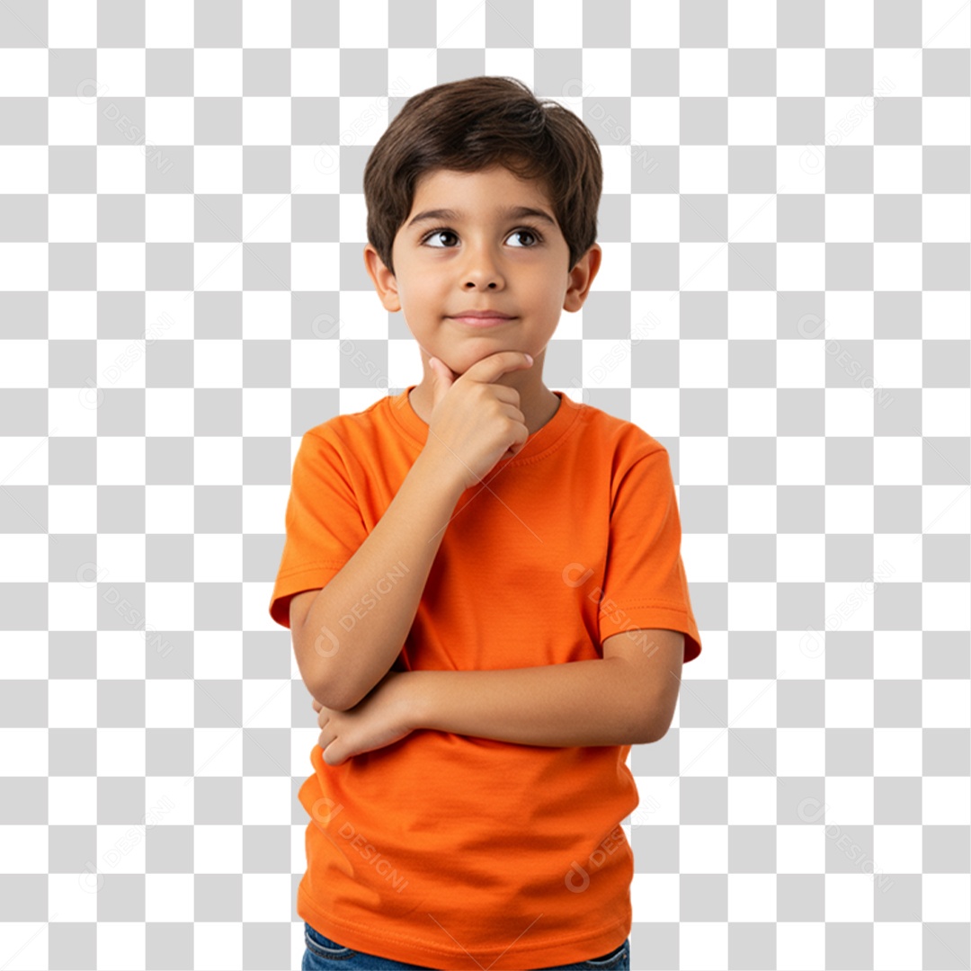 Criança Fazendo Pose para Fotos PNG Transparente