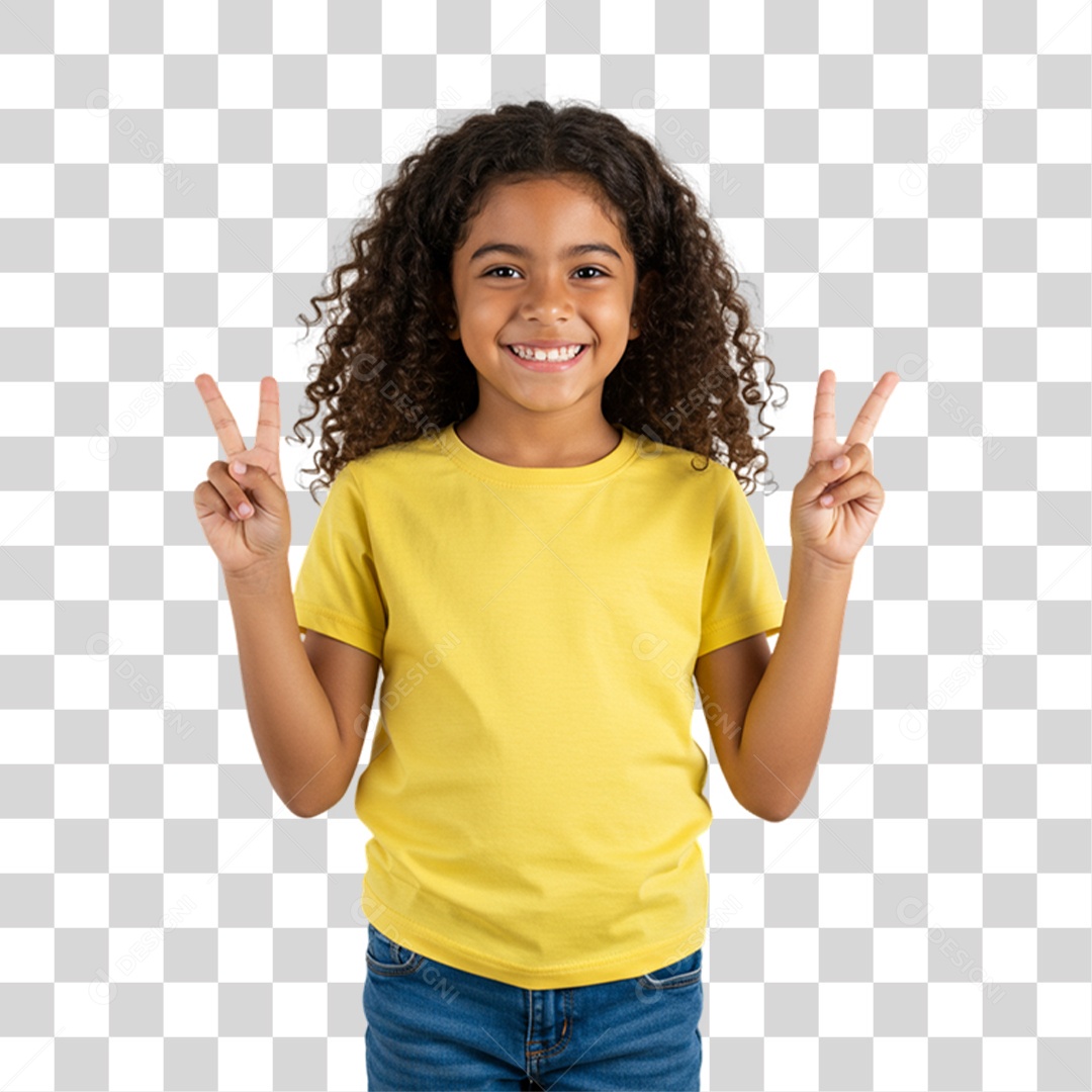 Criança Fazendo Pose para Fotos PNG Transparente