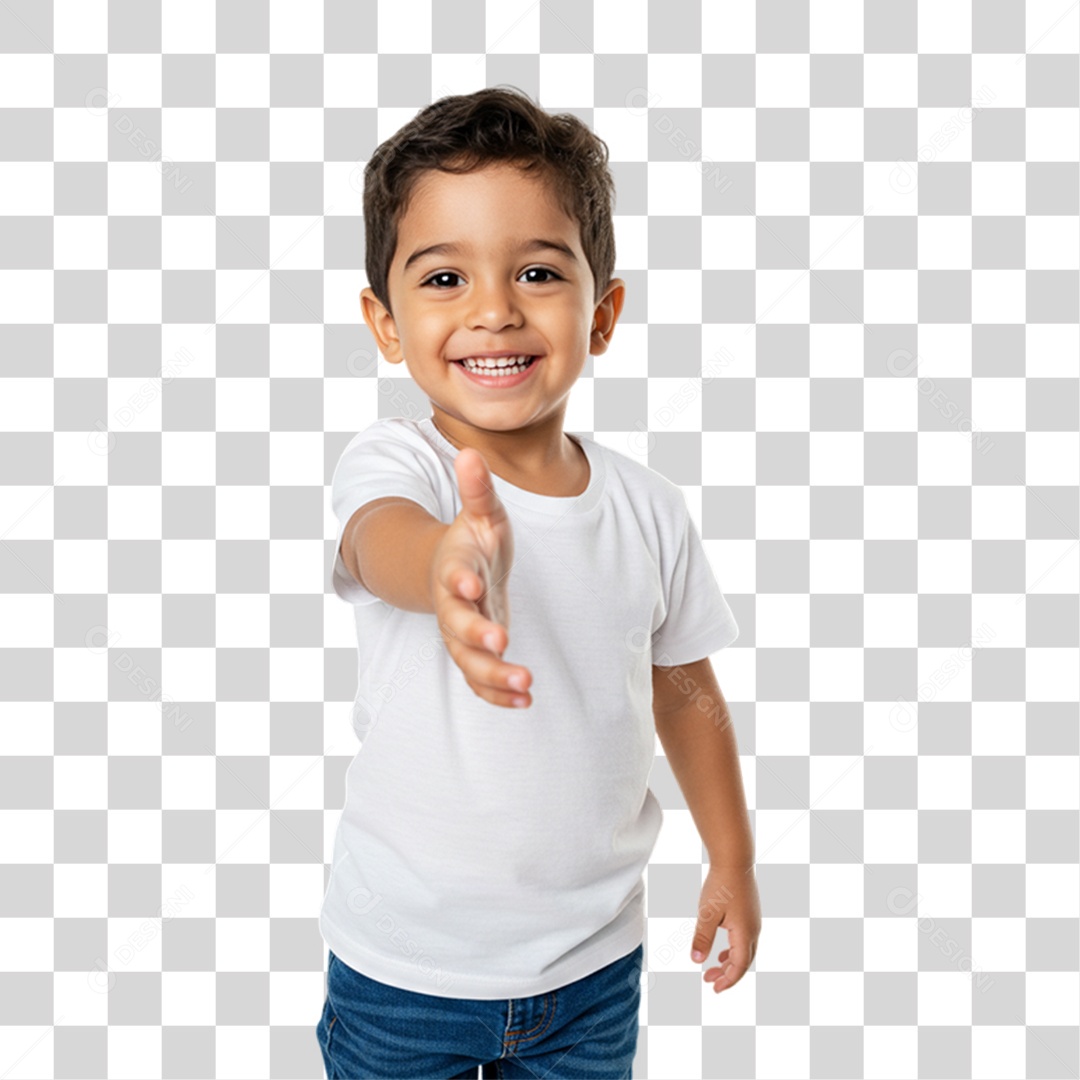 Criança Fazendo Pose para Fotos PNG Transparente