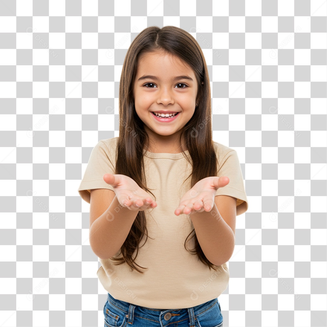 Criança Fazendo Pose para Fotos PNG Transparente