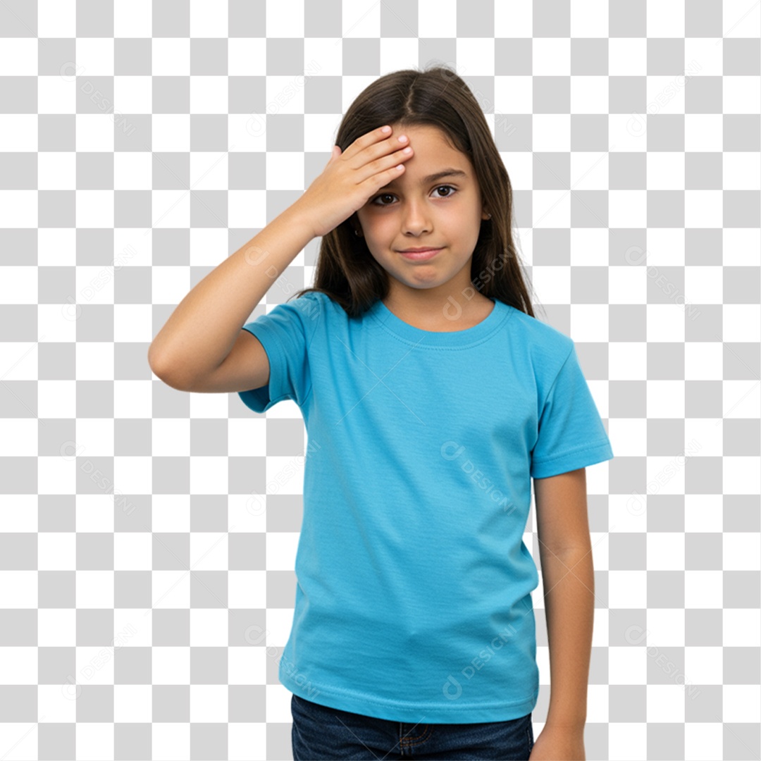 Criança Fazendo Pose para Fotos PNG Transparente