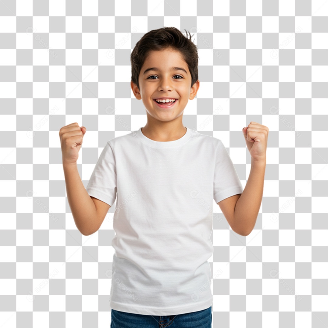 Criança Fazendo Pose para Fotos PNG Transparente