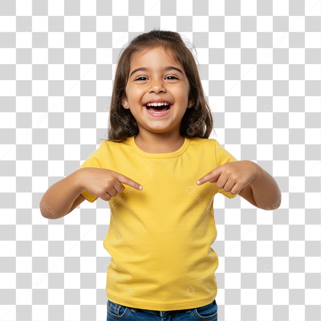 Criança Fazendo Pose para Fotos PNG Transparente