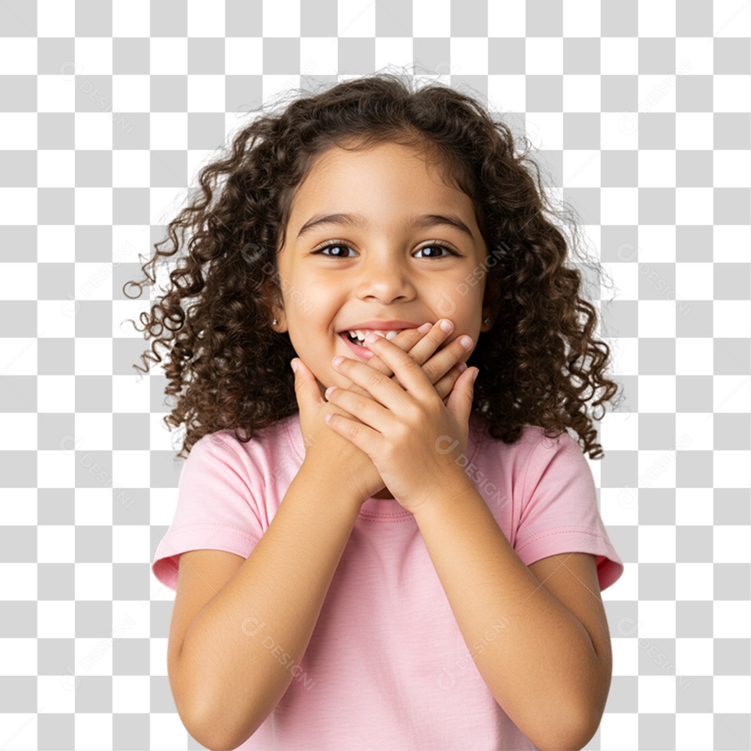 Criança Fazendo Pose para Fotos PNG Transparente