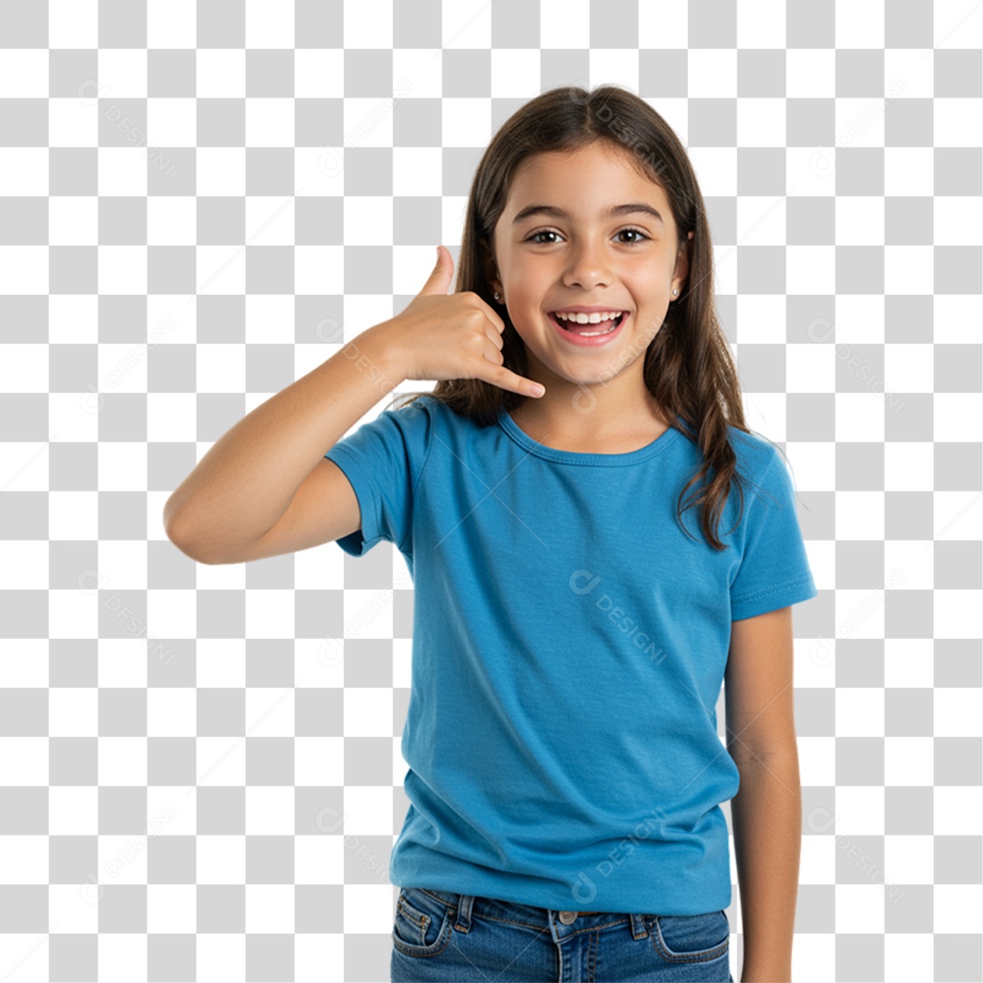 Criança Fazendo Pose para Fotos PNG Transparente