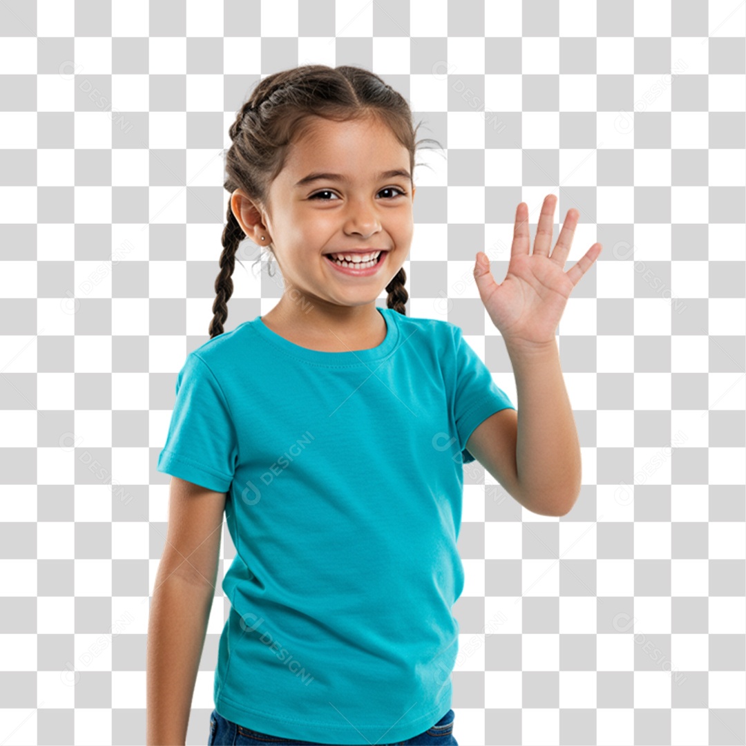 Criança Fazendo Pose para Fotos PNG Transparente