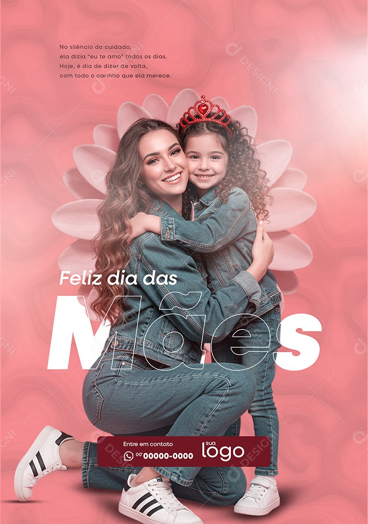 Feliz Dia das Mães Social Media PSD Editável