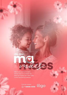 Dia das Mães Social Media PSD Editável