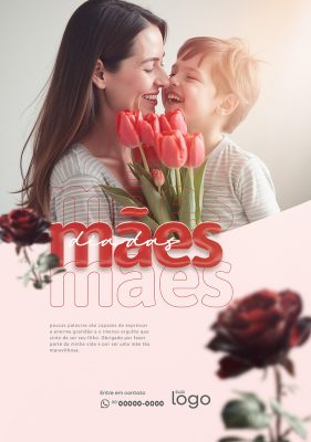 Dia das Mães Social Media PSD Editável