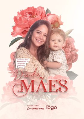 Dia das Mães Social Media PSD Editável