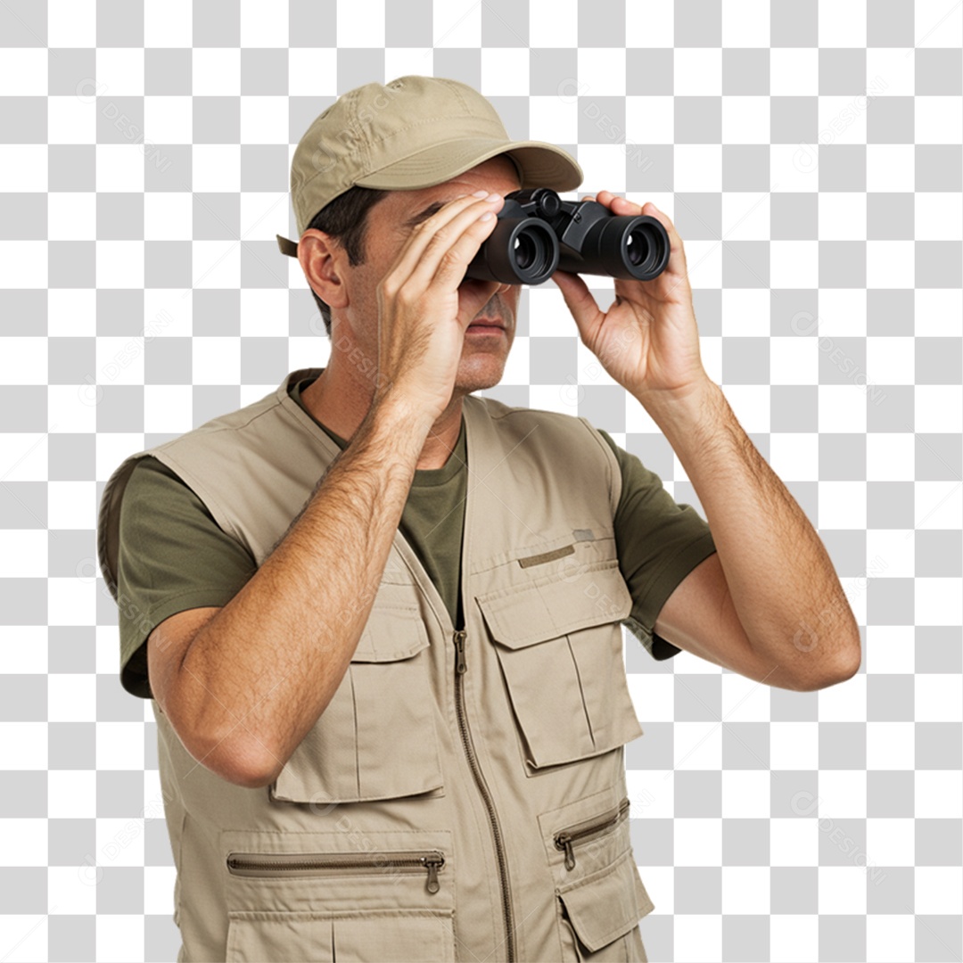 Homem Biólogo PNG Transparente