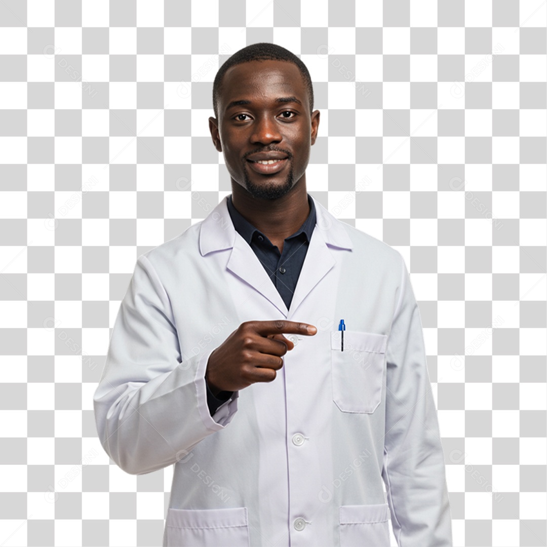 Homem Biólogo PNG Transparente