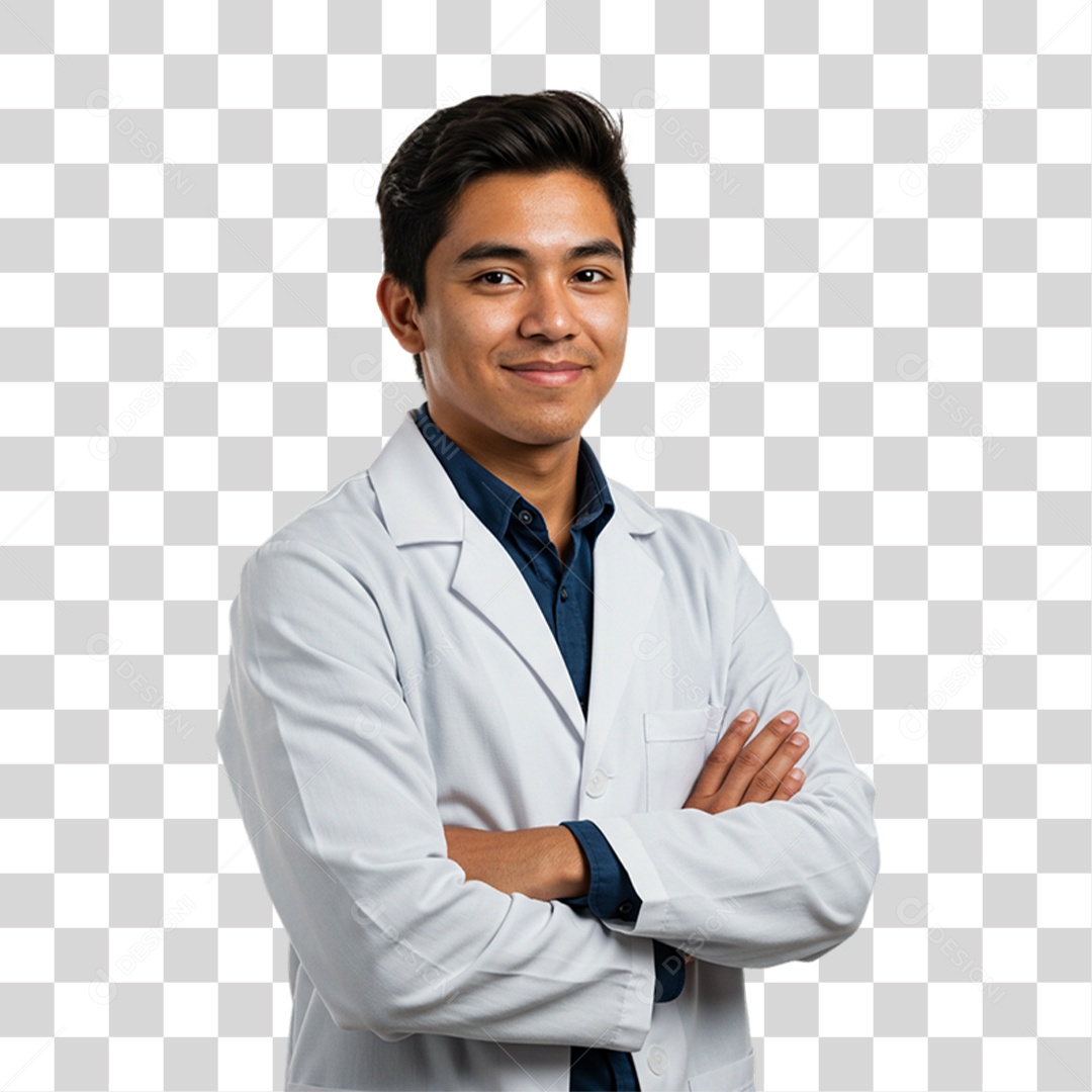 Homem Biólogo PNG Transparente