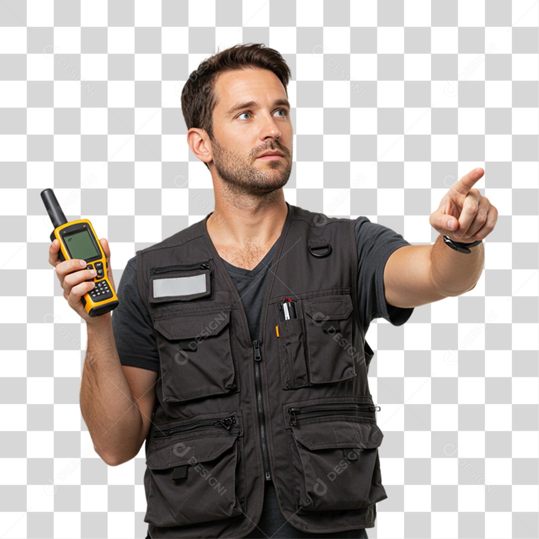 Homem Biólogo PNG Transparente