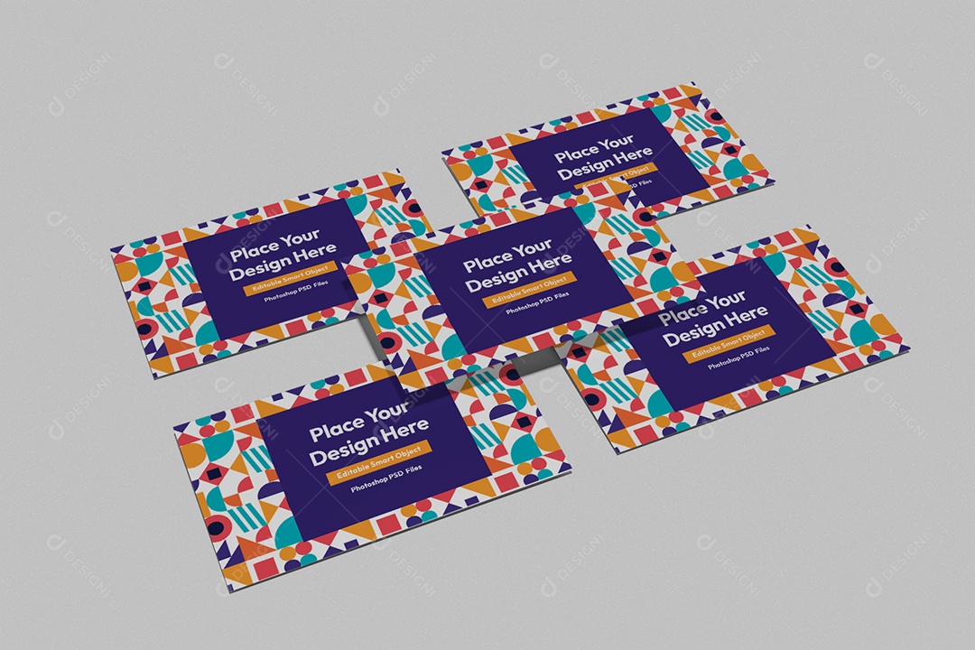 Maquete de Apresentação Mockup PSD Editável