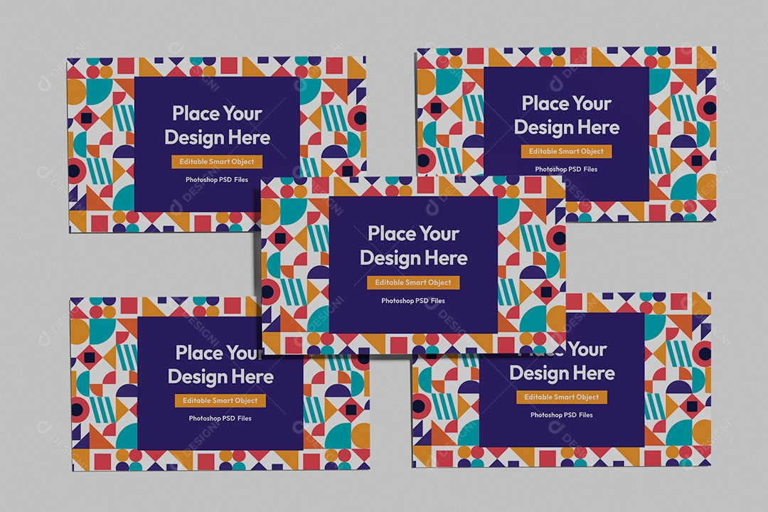 Maquete de Apresentação Mockup PSD Editável