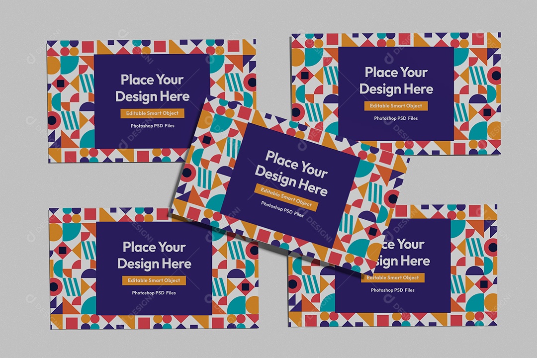 Maquete de Apresentação Mockup PSD Editável