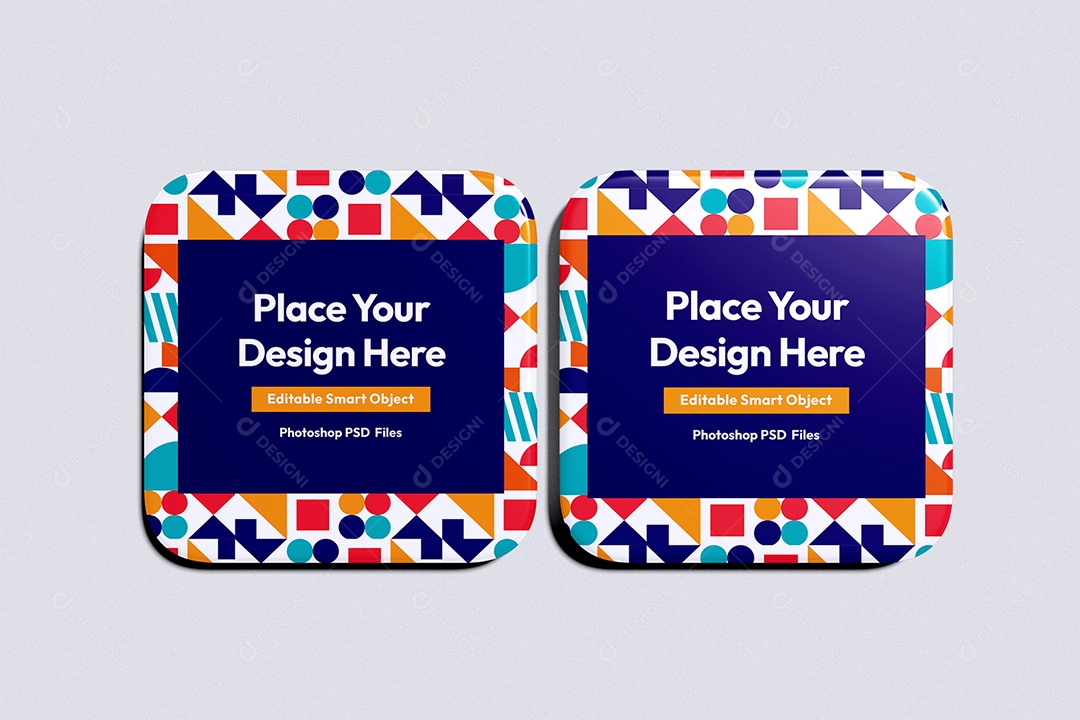 Mockup de Pratos PSD Editável