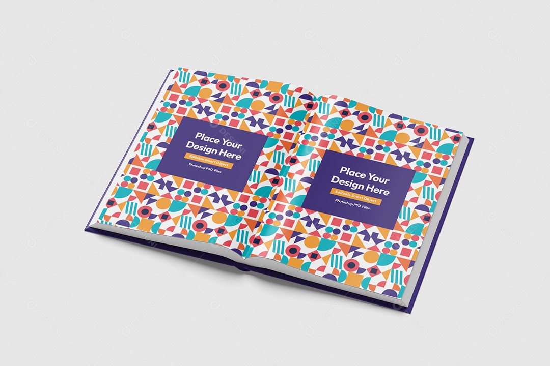 Mockup De Cadernos PSD Editável