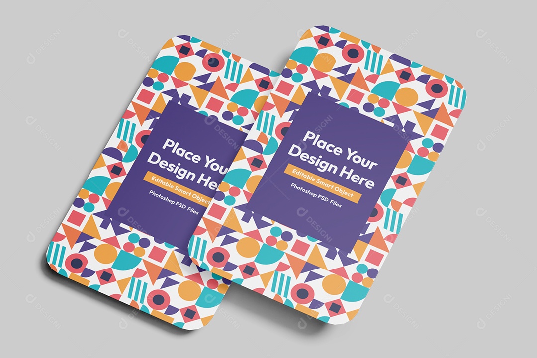 Cartões de Visita Mockup PSD