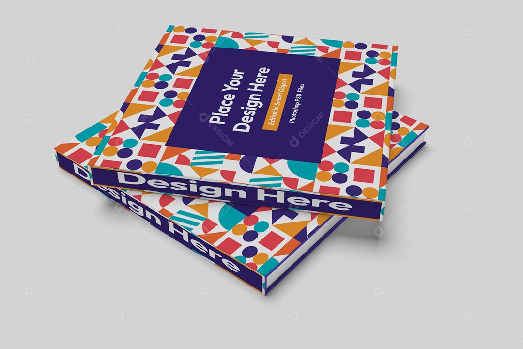 Mockup de Livros PSD Editável