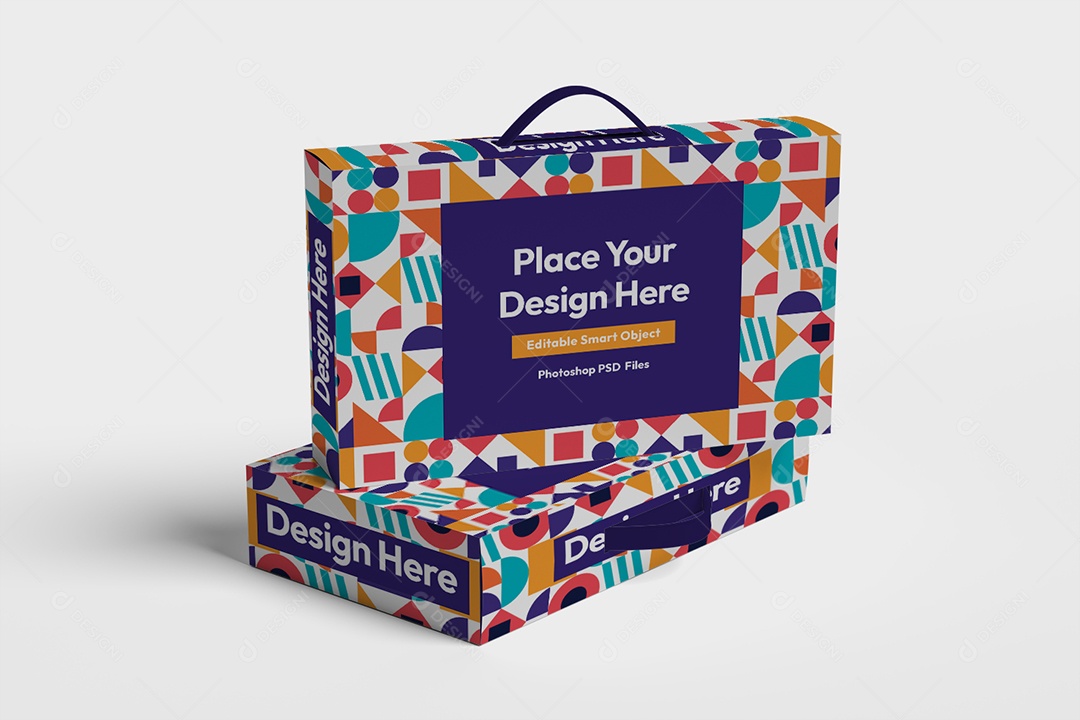 Maleta Mockup PSD Editável