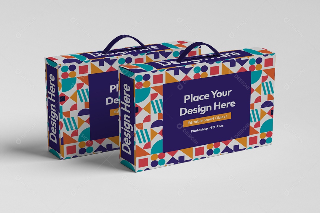 Maleta Mockup PSD Editável