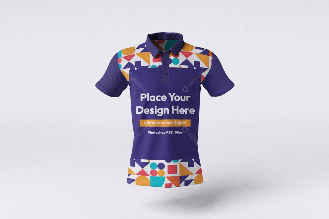 Mockup De Camisa Polo PSD Editável
